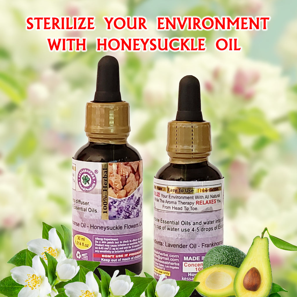 Sterilize your environment with honeysuckle oil – Kessab Herbs
