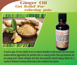 Ginger Oil for relieving pain